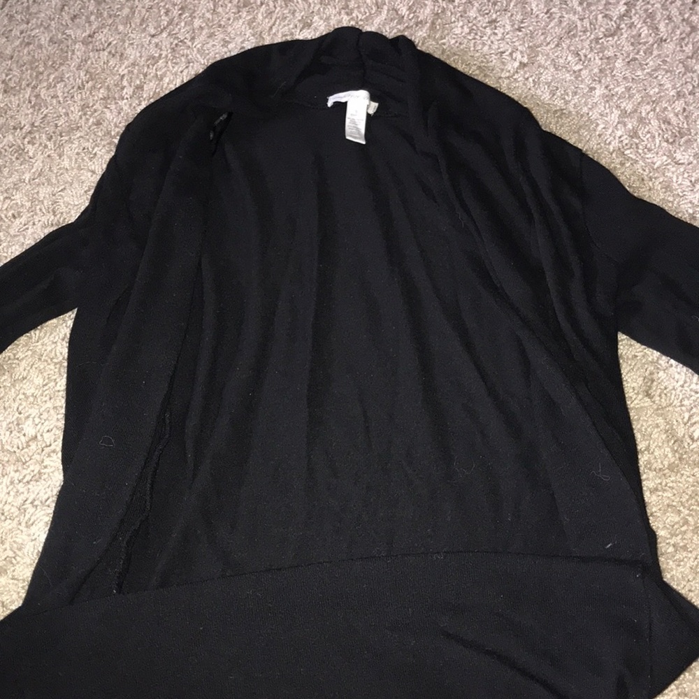 Plain Black Cardigan